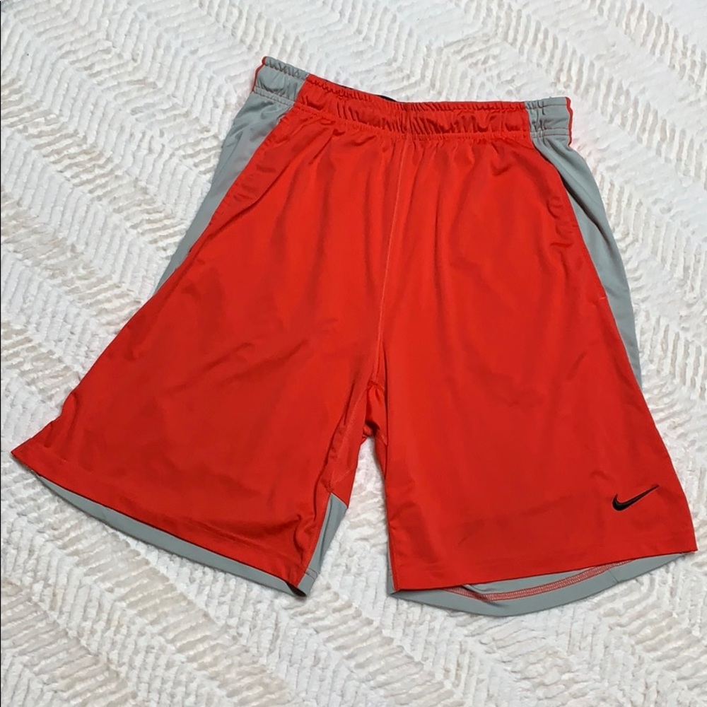 Nike Dri-Fit Orange and Grey Size Large